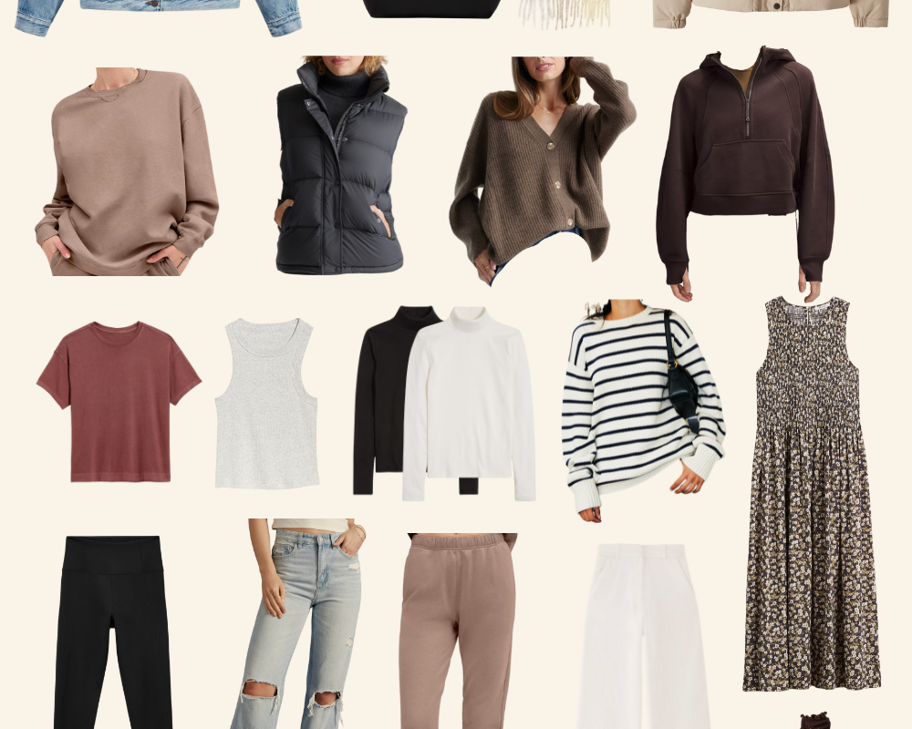 cozy fall athleisure outfits